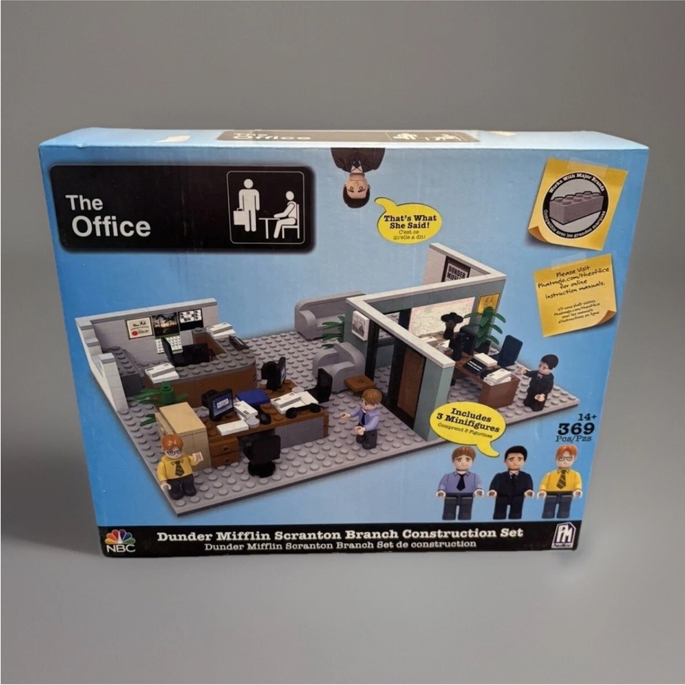 The Office Dunder Mifflin Scranton Branch Construction Set New In Box